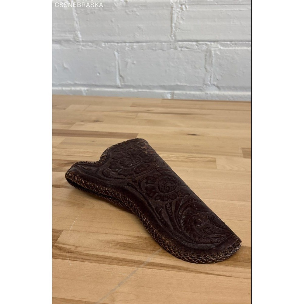 Leather Western Gun Holster Army Ruger Old Army Cowboy Holsters-Repro